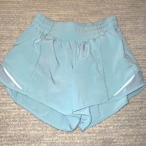 Blue Linen Lululemon Hotty Hots